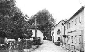 Dorfplatz Altenhof um 1960